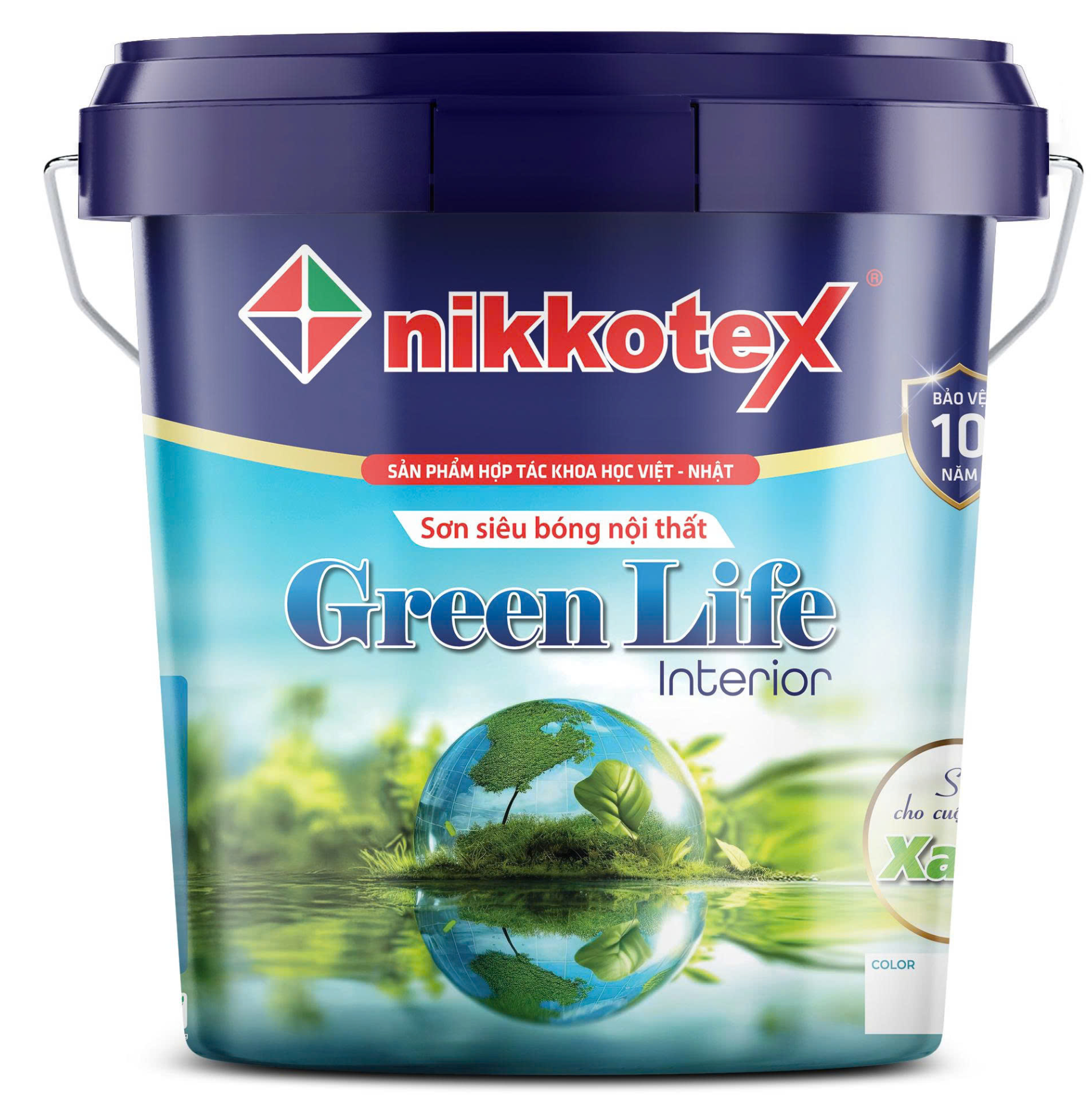 Sơn Sạch siêu bóng nội thất cao cấp Green Life